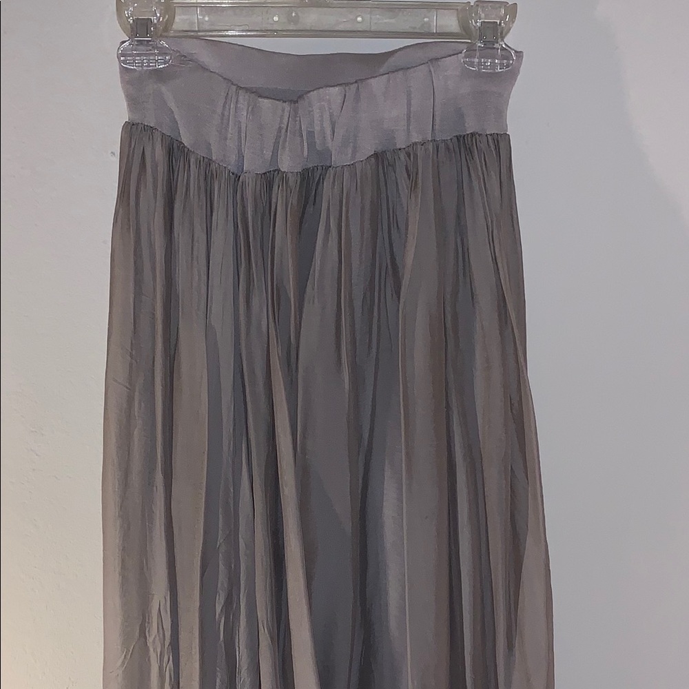 Maxi skirt gray